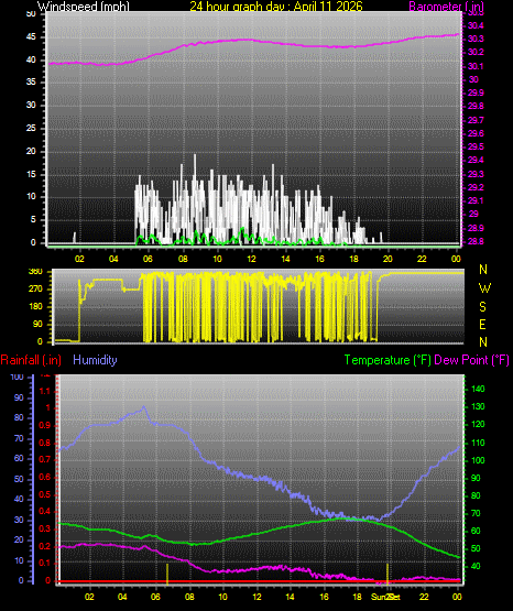 24 Hour Graph for Day 11