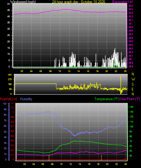 24 Hour Graph for Day 10
