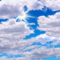 Saturday: Partly sunny, with a high near 81. Saturday: Partly Sunny