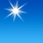 Thursday: Sunny, with a high near 79. North wind around 5 mph. Thursday: Sunny